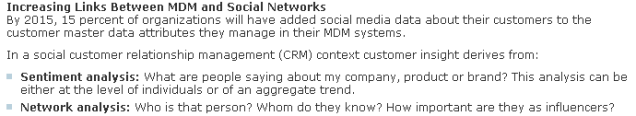 Gartner 3 MDM things 2011
