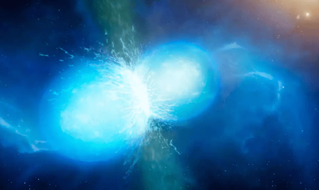 Neutron Star Collide