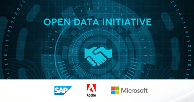 Open Data Initiative SAP Adobe Microsoft